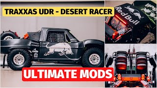 Traxxas UDR best upgrades and mods  Test Run of the Unlimited Desert Racer Truck [upl. by Karilla]