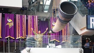 Gjallarhorn Skol Chant Fire Up Fans Pregame  Minnesota Vikings [upl. by Atimad]