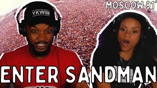 HOW IS THIS EVEN POSSIBLE 🎵 Metallica Enter Sandman Live Moscow 1991 Reaction [upl. by Anthony]