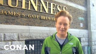 Conan Visits The Dublin Guinness Brewery  CONAN on TBS [upl. by Renrut]