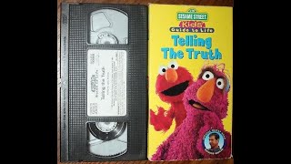 Sesame Street Telling The Truth 1997 VHS [upl. by Nabila]