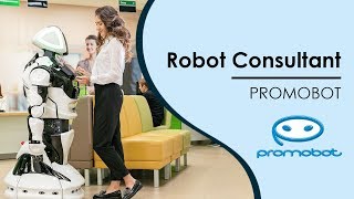 Robot Consultant  Promobot [upl. by Stefa]