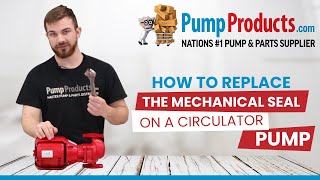 How to Replace the Mechanical Seal on a Circulator Pump [upl. by Annabell]