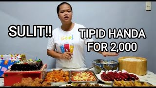 2000 PESO TIPID HANDA RECIPE [upl. by Bergwall]