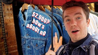 Finding a 2000 Levi’s Jacket NYC Thrifting Haul [upl. by Moyers]