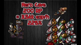 Tibia Hero Cave  Best places to hunt for Royal Paladin [upl. by Snashall316]