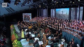 Christopher Tin Conducts quotBaba Yetuquot Live at Llangollen [upl. by Naelcm]