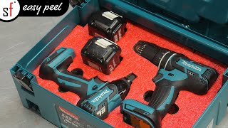 The ONLY way to organise a Makita Makpac Systainer  Tool Storage Makpac  Shadow Foam Easy Peel [upl. by Eanahc]