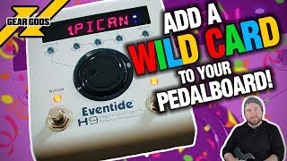 EVENTIDE H9 Harmonizer MAX Pedal Review  GEAR GODS [upl. by Leuamme]