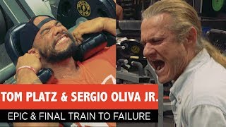 EP3 Tom Platz amp Sergio Oliva Jr  EPIC amp FINAL Train to FAILURE [upl. by Enelyahs]