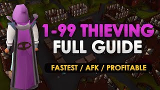 OSRS 199 Thieving Guide Fastest amp Profitable Methods [upl. by Lister]