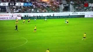 Amazing OWN GOAL Milan Gajic  StGallenYB 1907 [upl. by Goren764]