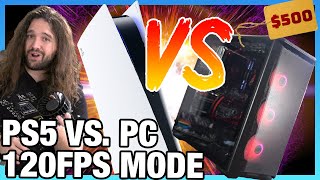 PlayStation 5 120FPS Mode vs PC 120FPS Benchmarks amp Graphics Quality Comparison [upl. by Martijn849]