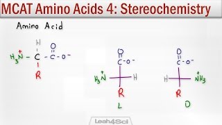 Amino Acid Stereochemistry R and S vs D and L Configuration [upl. by Anibur552]