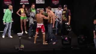 UFC on FX 8 Belfort vs Rockhold Weighin Highlight [upl. by Hamilah]