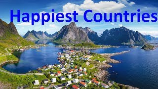 The 10 Happiest Countries To Live In The World  Seen as the World’s Safest Countries [upl. by Arlon585]