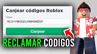 Como Canjear Códigos De Roblox En PC Y Celular  Actualizado [upl. by Stavro]