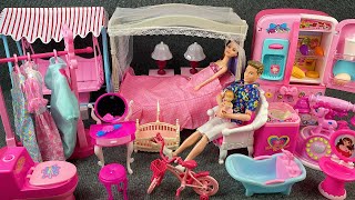 13 Minutes Satisfying with Unboxing Barbie Fancy House Play Set Collection Review Toys  ASMR [upl. by Nileek930]