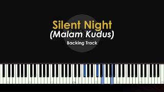 Piano Karaoke  Silent Night Malam Kudus  KJ 92 [upl. by Nospmas947]