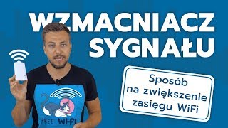 Wzmacniacz sygnału  sposób na zwiększenie zasięgu WiFi [upl. by Erine]