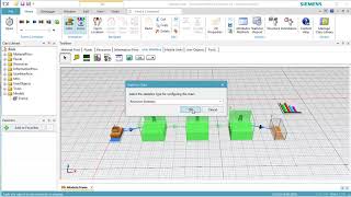 Plant Simulation Creating a Simple Model [upl. by Girard770]