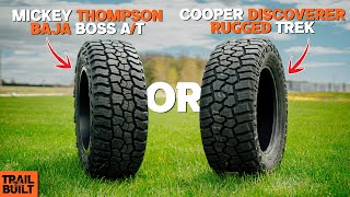 Mickey Thompson Baja Boss vs Cooper Discoverer Rugged Trek [upl. by Adli892]