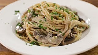 Creamy Mushroom Pasta Recipe [upl. by Brower]