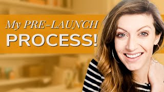 Prelaunch Marketing Strategies  Everything You Need To Launch A Digital Product [upl. by Aicelef]