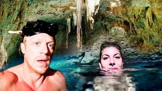 Cave Adventures in Tulum Mexico [upl. by Sexela570]