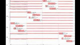 Penderecki  Threnody Animated Score [upl. by Demha]