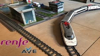 Tren de Juguete Renfe Ave Toy Train Renfe Ave Miniaturas Pequetren ❤ ❤ [upl. by Itsa]