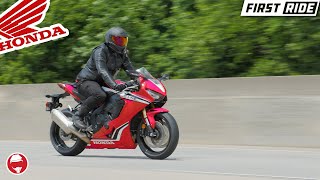 2021 Honda CBR 1000 RR  First Ride [upl. by Ioyal70]