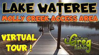 Lake Wateree Molly Creek Access Area Virtual Tour [upl. by Cressi]