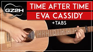 Time After Time Guitar Tutorial Eva Cassidy Guitar Lesson Fingerpicking [upl. by Norby134]