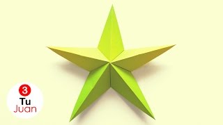 Como hacer Estrellas de Papel  Origami  DIY [upl. by Ayhtnic]