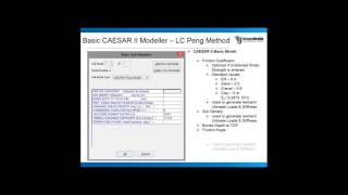 CAESAR II UNDERGROUND PIPE STRESS ANALYSIS [upl. by Ocsic]