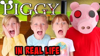 Roblox PIGGY In Real Life  Chapter 1 House [upl. by Gerti]