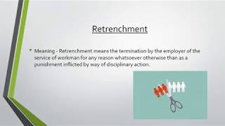 Retrenchment Employee Separation [upl. by Bohrer564]