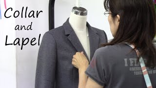 How to sew a jacket collar and lapel [upl. by Scarlett]