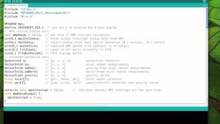 Arduino and Accelerometers  MPU6050 Install Libraries in Arduino [upl. by Althea425]