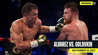 FULL FIGHT  Canelo Alvarez vs Gennadiy quotGGGquot Golovkin DAZN REWIND [upl. by Nahraf808]