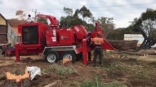 Morbark M20R Wood Chipper [upl. by Gobert]