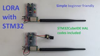 2 Basic Ebyte LORA with STM32 [upl. by Hermes609]