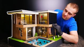 DIY MINIATURE HOUSE FROM LITTLE BRICKS AND CEMENT by 5Minute Crafts [upl. by Eindys77]