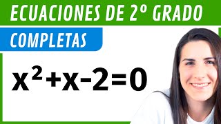 Ecuaciones de SEGUNDO GRADO COMPLETAS ✅ Fórmula General  Bhaskara [upl. by Lucho]