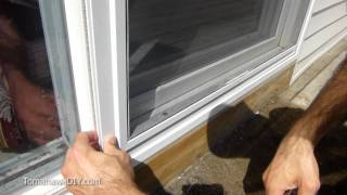 Easy Way to Fix Screen Door That Wont Slide [upl. by Enelra]