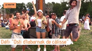 Défi québécois quotOsti dtabarnak de câlissequot [upl. by Peskoff431]