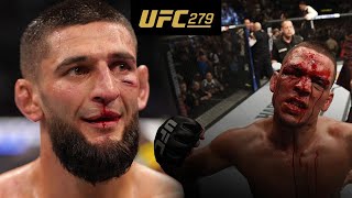 Nate Diaz vs Khamzat Chimaev Overview [upl. by Bonnes248]