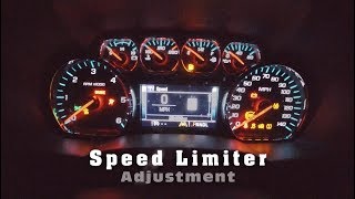 How to Raise Speed Limiter with HP Tuners [upl. by Devaj]