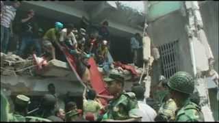 Bangladesh Factory Collapse [upl. by Acenahs]